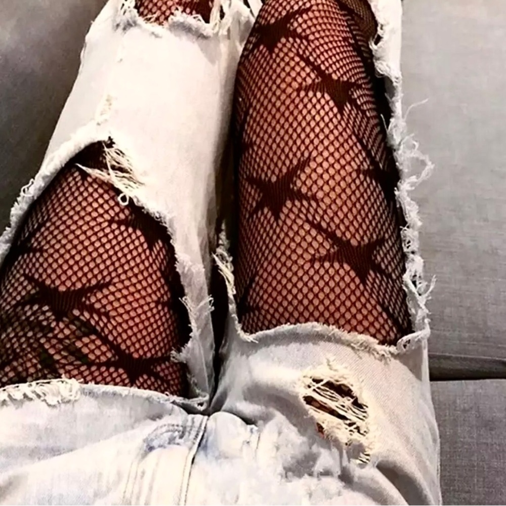 Star Fishnet - Tights - Picture 2 of 3